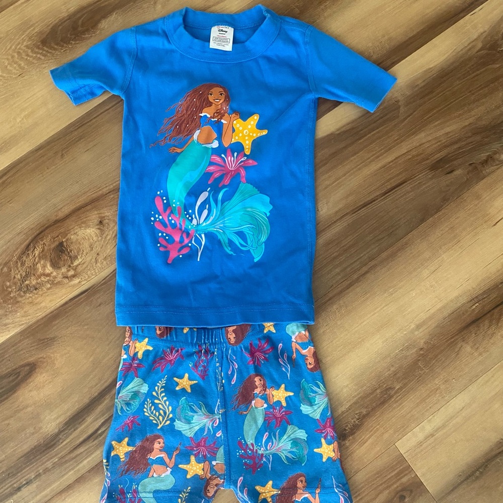 Hanna Andersson  Little Mermaid pajamas size 4